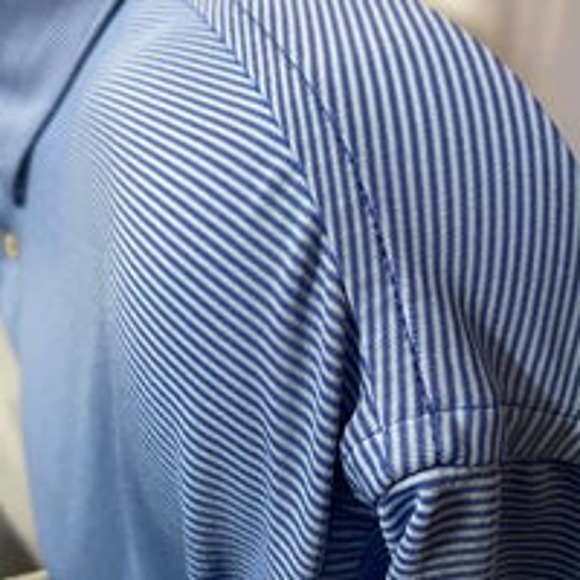 Peter Millar Polo Shirt Adult Extra Large XL Blue Mens Golf Soft Summer Comfort - Picture 9 of 11